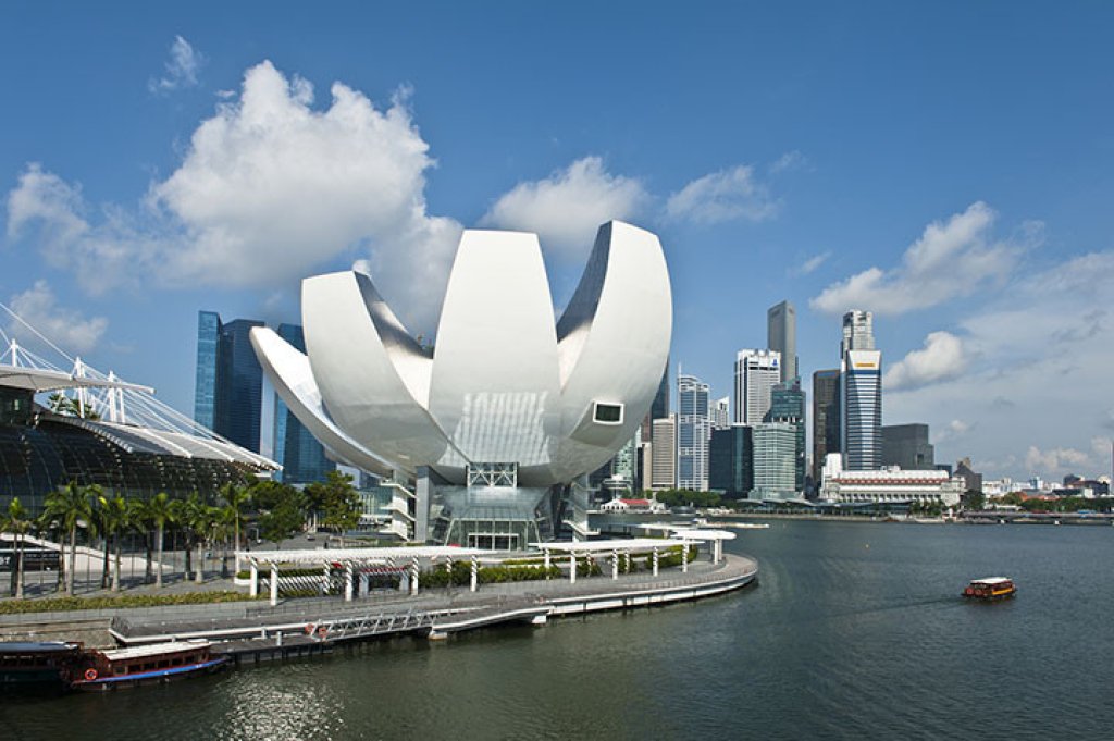 Singapore's Art Science Museum.