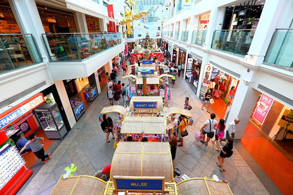 Bugis Junction, Shopping Mall in Singapore.