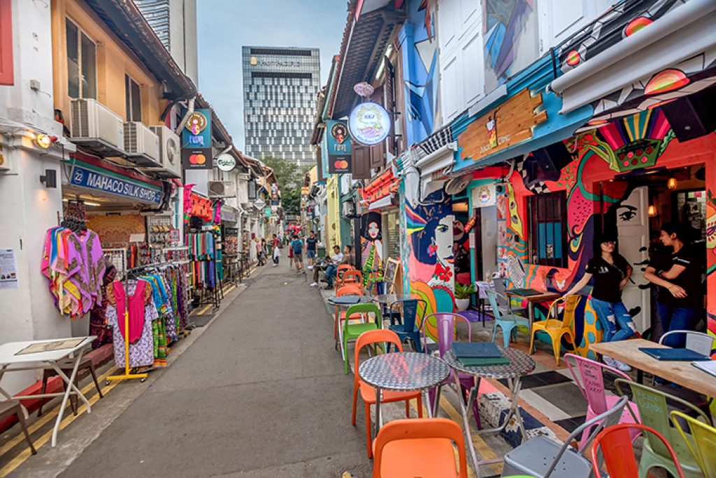 Haji Lane, Singapore.